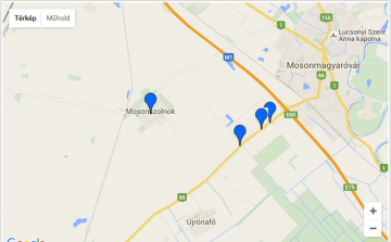 Balesetek a 86-os főúton - 3 baleset csak ma, szinte ugyanazon az útszakaszon