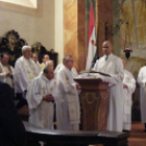 Németh László atya aranymiséje Mosonban