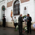 Hőnel Béla emléktábla avatás Mosonmagyaróváron