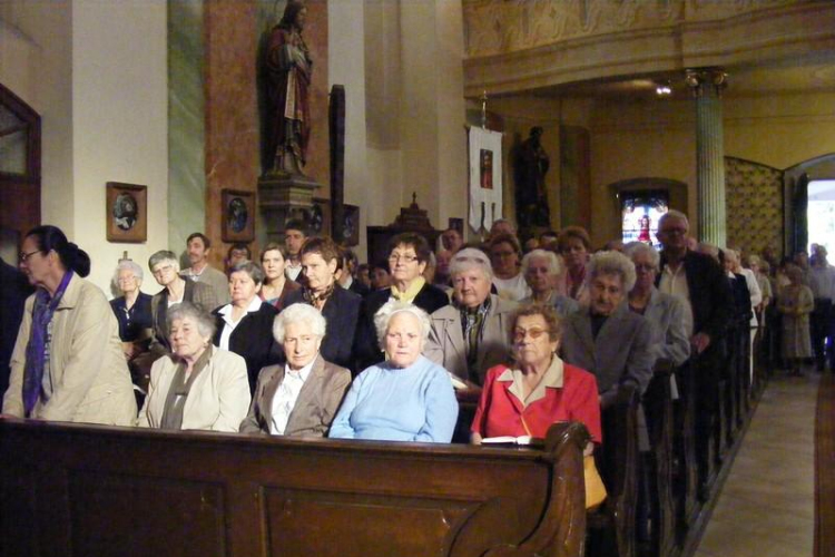 Németh László atya aranymiséje Mosonban