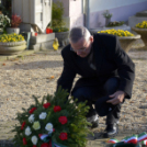 Megemlékezés és koszorúzás Dr. Sattler János sírjánál