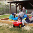 A Pillangó Óvoda és Mini Bölcsöde közös húsvétolása a Mosonmagyaróvári Mentőszolgálat gyermekeivel