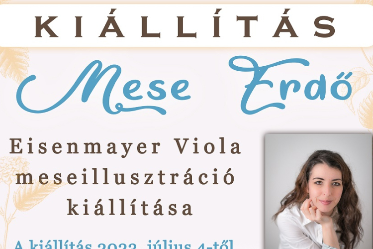 Meseillusztráció kiállítás a könyvtárban