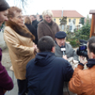 Dr. Sattler János halálának 70. évforulója alkalmából megtartott megemlékező koszorúzás