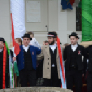 Március 15-i városi ünnepség a múzeumkertben