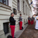 Táblaavató ünnepség Szűts János Alezredes Fővívómester emlékére