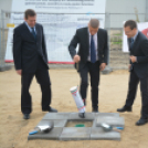 Greiner Bio-One alapkőletétel (Fotó: Nagy Mária)