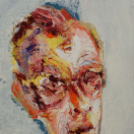 Óvárosi esték - meditatív impressziók: Karczagi Endre festőművész és Vizsy Ferenc író beszélgetőestje (fotó: Horváth Attila)