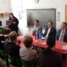 A Mosonmagyaróvári Tanoda ünnepélyes projektnyitó rendezvényére a Családok Átmeneti Otthonában. 