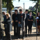 Megemlékezés a Mosoni temetőben (Fotó: Nagy Mária)