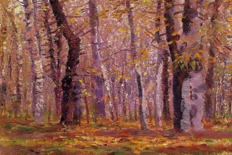 Múzeumi művészeti foglalkozás nyugdíjasoknak „Őszi erdő” címmel