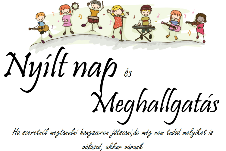 Nyílt nap és felvételi meghallgatás a Mosonyi Mihály zeneiskolában