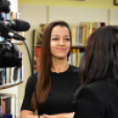 Szabados Ági a Huszár Gál Városi Könyvtárban