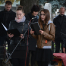 Megemlékezés a Mosoni temetőben (Fotó: Nagy Mária)