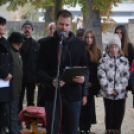 Megemlékezés a Mosoni temetőben (Fotó: Nagy Mária)