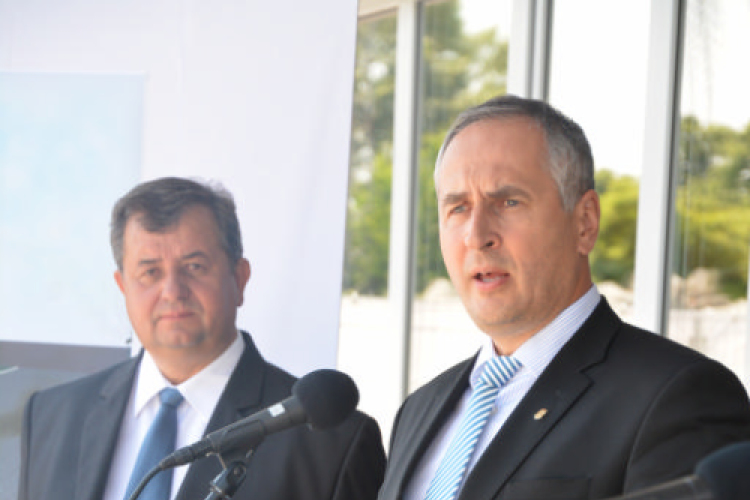 Óvár Építőipari Kft. csarnok átadó (Fotó: Nagy Mária)