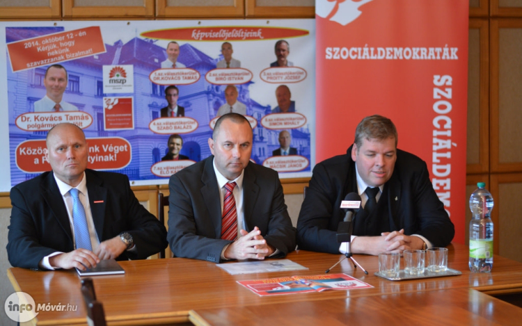 Sajtótájékoztató az Irodaházban - MSZP 2014. szept. 26.