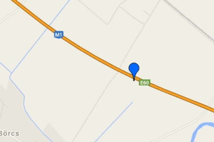 Baleset miatt félpályás útlezárás az M1-es autópályán