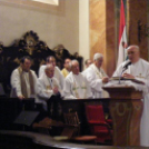 Németh László atya aranymiséje Mosonban