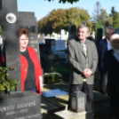 Megemlékezés a Mosoni temetőben (Fotó: Nagy Mária)