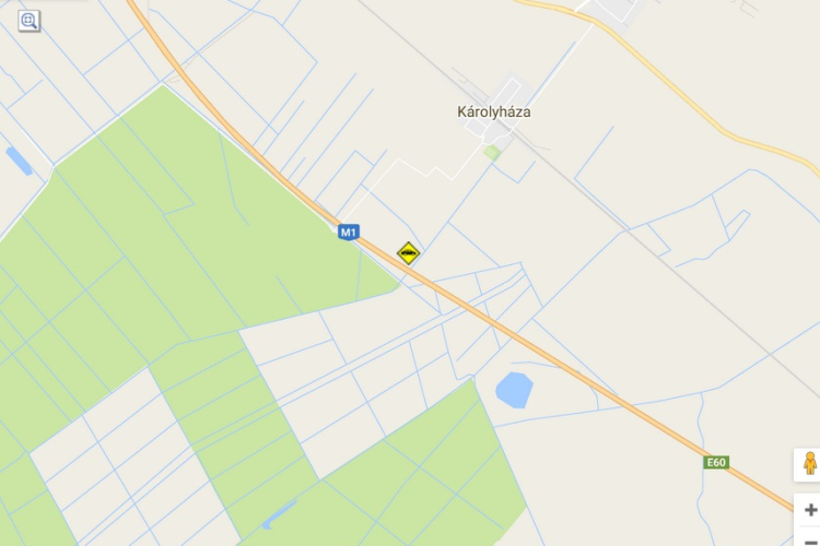 Baleset az M1 autópályán