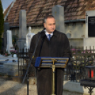 Dr. Sattler János felújított síremlékének ünnepélyes avatása ( Fotó: Patács Judit )