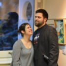 Móczi Sándor képzőművész kiállítása (Fotó: Nagy Mária)