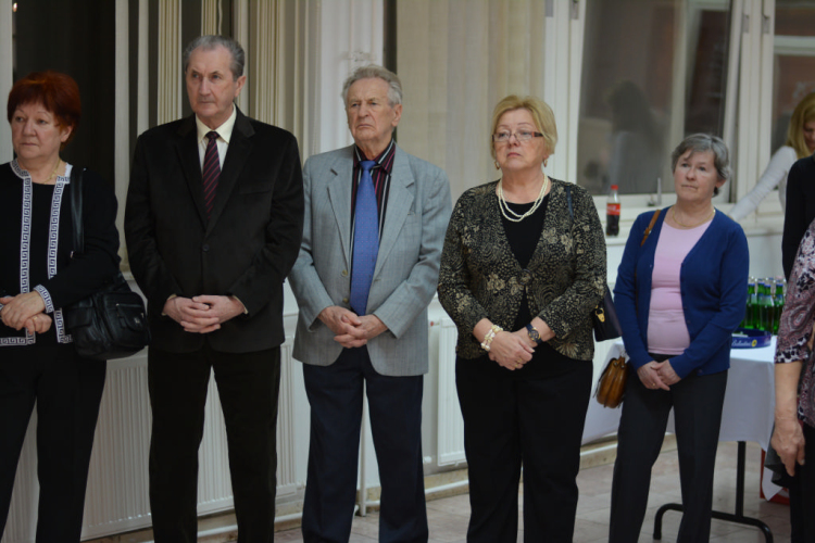 László Dániel festő kiállítása (Fotó: Nagy Mária)