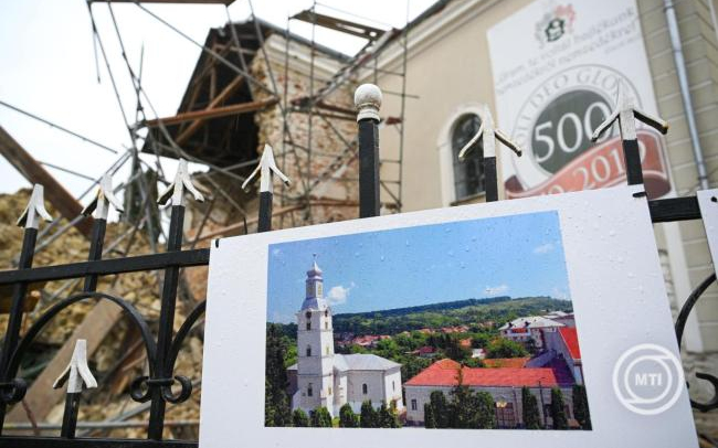 Napokkal a szilágycsehi templomtorony leomlása előtt észlelték a gyorsuló állagromlást