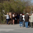 Költészet napi megemlékezés az Ady Endre domborműnél (Fotó: Horváth Attila)