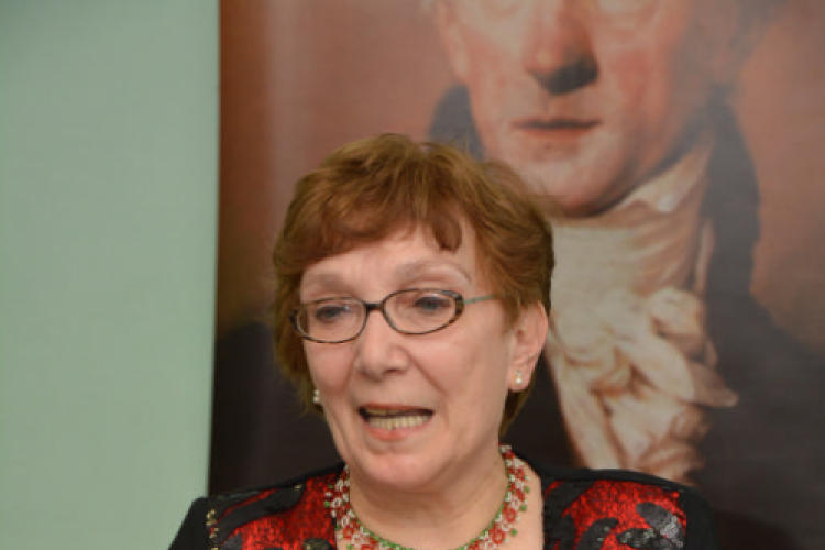 Orbán Júlia előadása (Fotó: Nagy Mária)