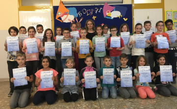 I. helyezés városi rajzpályázaton