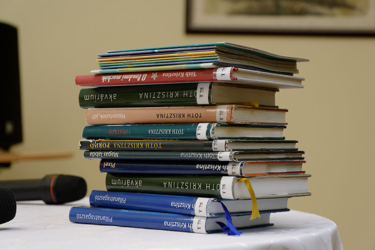 Ünnepi könyvhét Tóth Krisztina írónővel (Fotó: Horváth Attila)