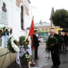 Hőnel Béla emléktábla avatás Mosonmagyaróváron