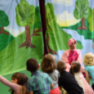 Mesekocsi Színház Micimackó előadása a Pillangó Óvodában (Fotó Stipkovits Veronika)