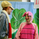 Mesekocsi Színház Micimackó előadása a Pillangó Óvodában (Fotó Stipkovits Veronika)