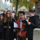 Megemlékezés a Mosoni temetőben (Fotó: Nagy Mária)