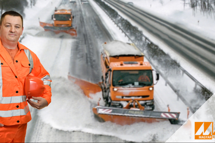 Téli üzemmódra áll át a Magyar Közút