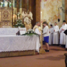 Németh László atya aranymiséje Mosonban