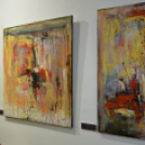 Varga György festő- és iparművész Megfestett idő című kiállítása