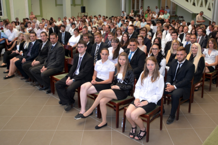 Nyugat-magyarországi Egyetem Diplomaosztó (Fotó: Bánhegyi István)