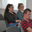 Kristóf Veronika előadása a Bálnák megmentéséről (Fotó: Nagy Mária)