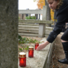 Megemlékezés a Mosoni temetőben (Fotó: Nagy Mária)