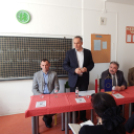 A Mosonmagyaróvári Tanoda ünnepélyes projektnyitó rendezvényére a Családok Átmeneti Otthonában. 