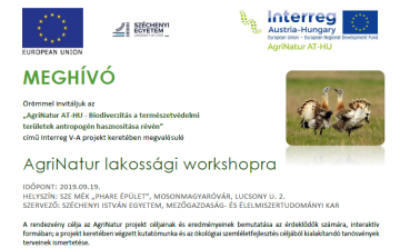 AgriNatur lakossági workshop Mosonmagyaróváron