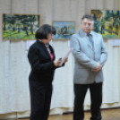 Móczi Sándor képzőművész kiállítása (Fotó: Nagy Mária)