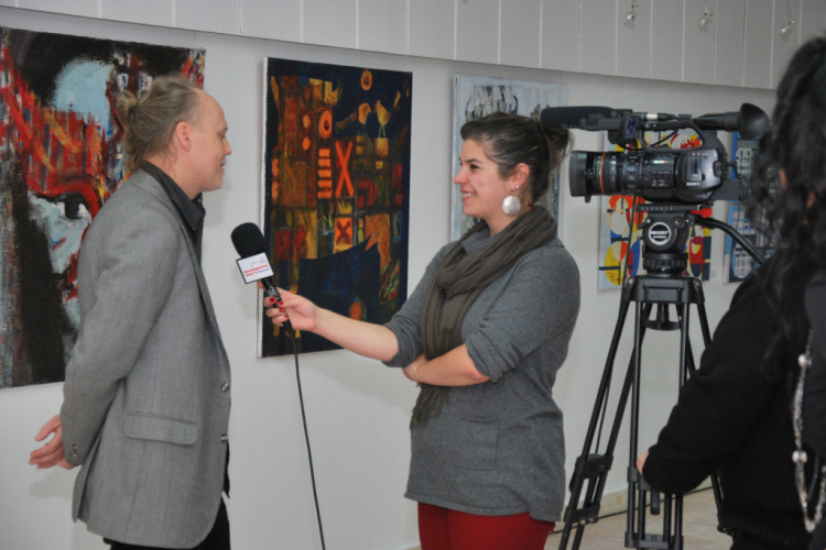 Suzane és Mirinof kiállítás megnyitója divatbemutatóval (Fotó: Nagy Mária)