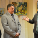 Móczi Sándor képzőművész kiállítása (Fotó: Nagy Mária)