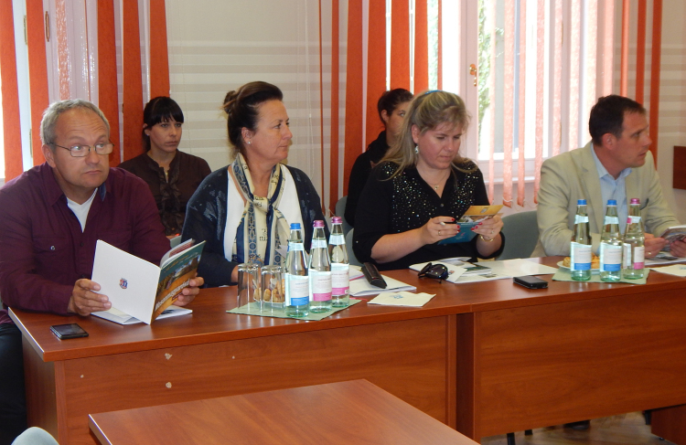 A Virágos Magyarországért főzsűrije Mosonmagyaróváron