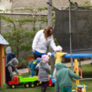 A Pillangó Óvoda és Mini Bölcsöde közös húsvétolása a Mosonmagyaróvári Mentőszolgálat gyermekeivel